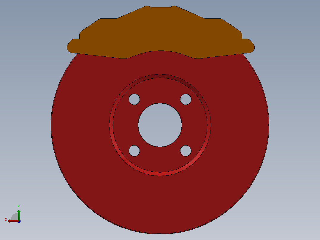 制动器 (11)后视图
