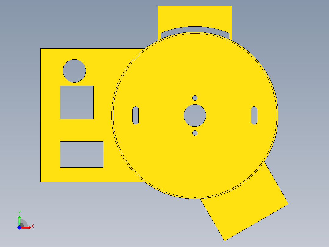 225板栗剥仁机前视图