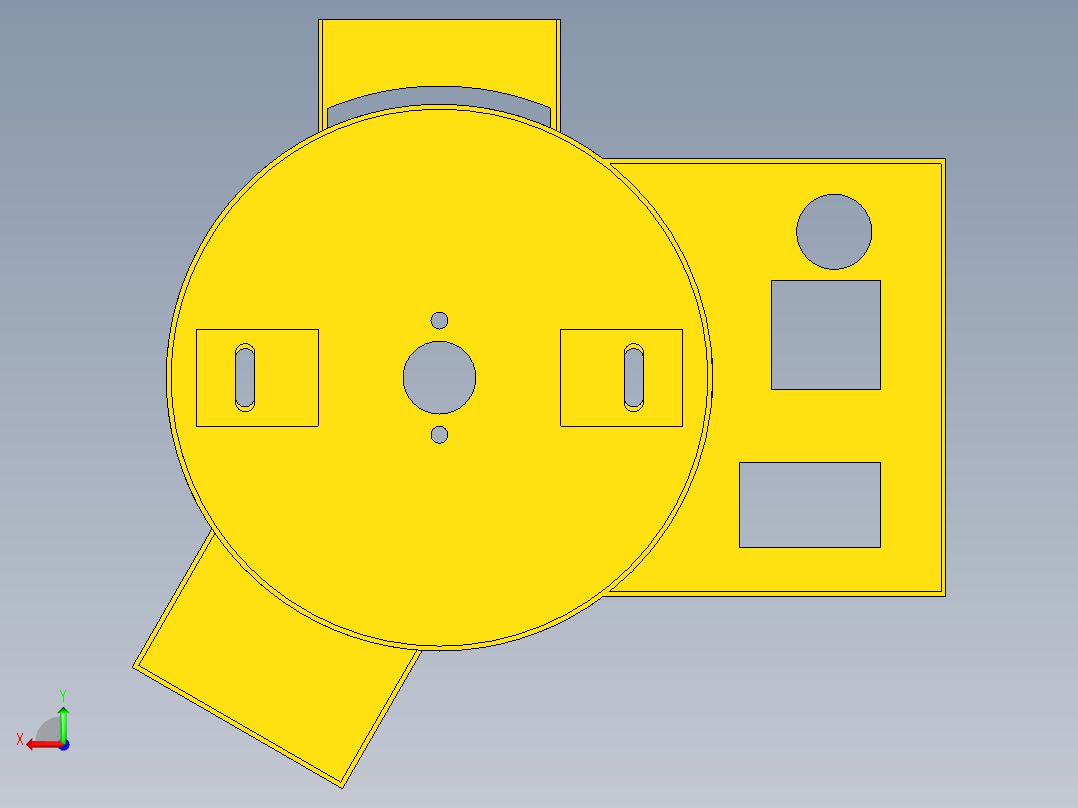 225板栗剥仁机后视图
