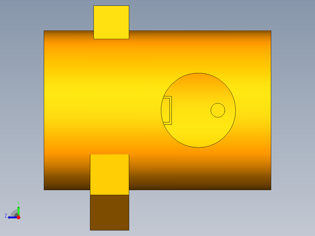 225板栗剥仁机右视图