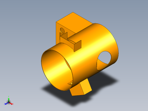 225板栗剥仁机正等轴测缩略图