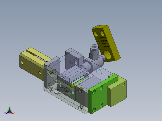 螺丝错位供料正等轴测缩略图