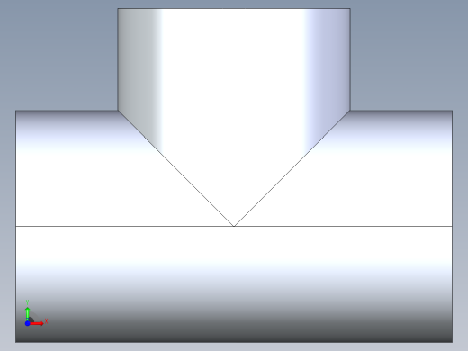 聚氯乙烯配件01-Sch80_Tee_SxSxS_801-025_2.5in前视缩略图