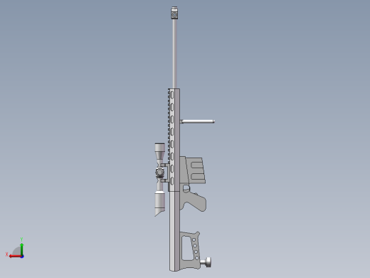 巴雷特狙击枪后视缩略图