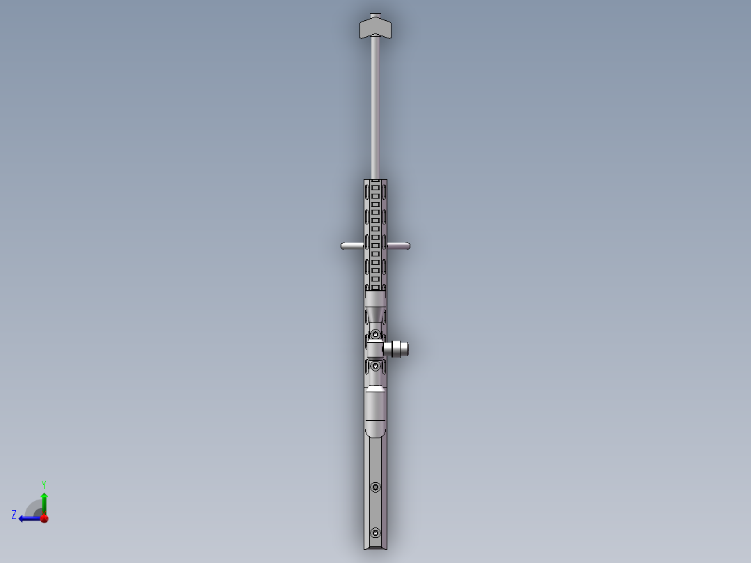巴雷特狙击枪右视图