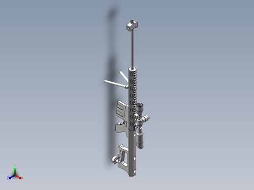 巴雷特狙击枪正等轴测缩略图