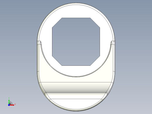 鎖(內六角型)5572-3D多系列多零件图纸模型前视缩略图