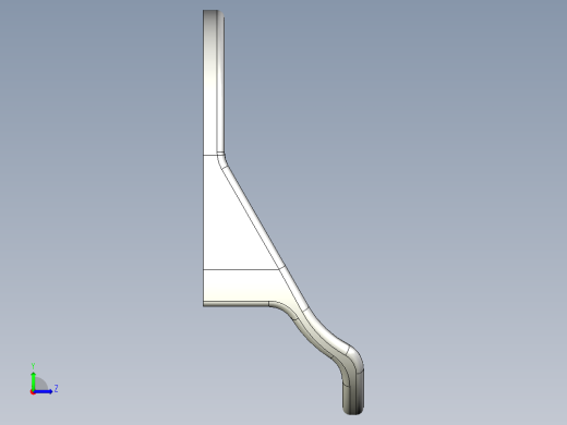 鎖(內六角型)5572-3D多系列多零件图纸模型左视缩略图