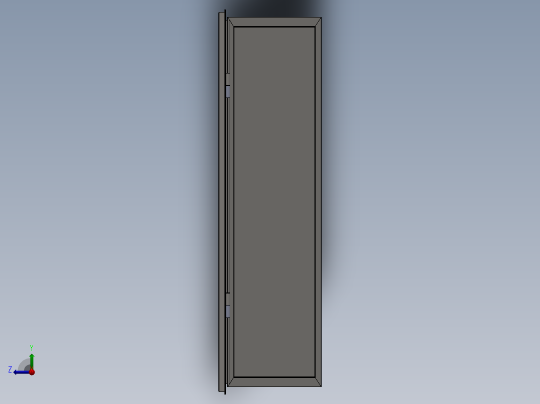 3型地窖门右视图