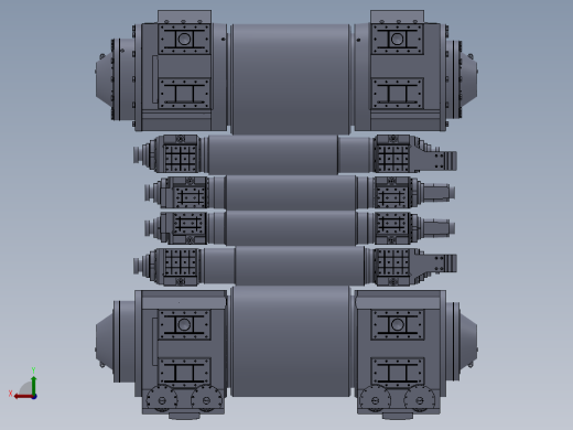 1450HC轧机辊系后视缩略图