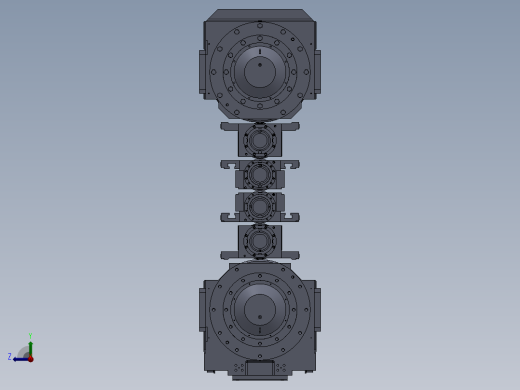 1450HC轧机辊系右视缩略图