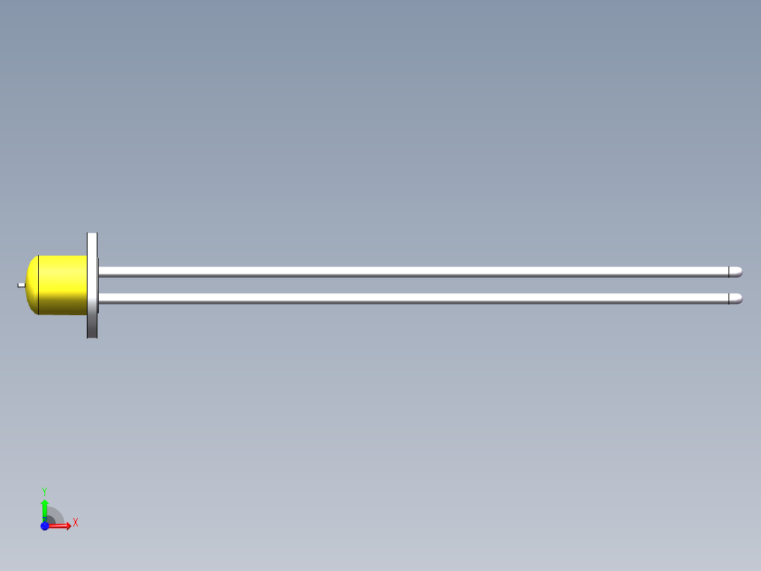 6KW加热管L=730前视图