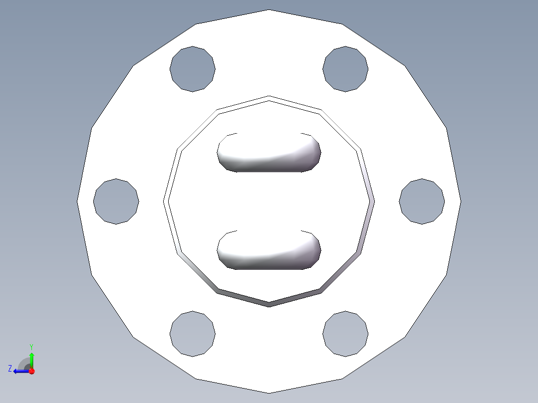 6KW加热管L=730右视图