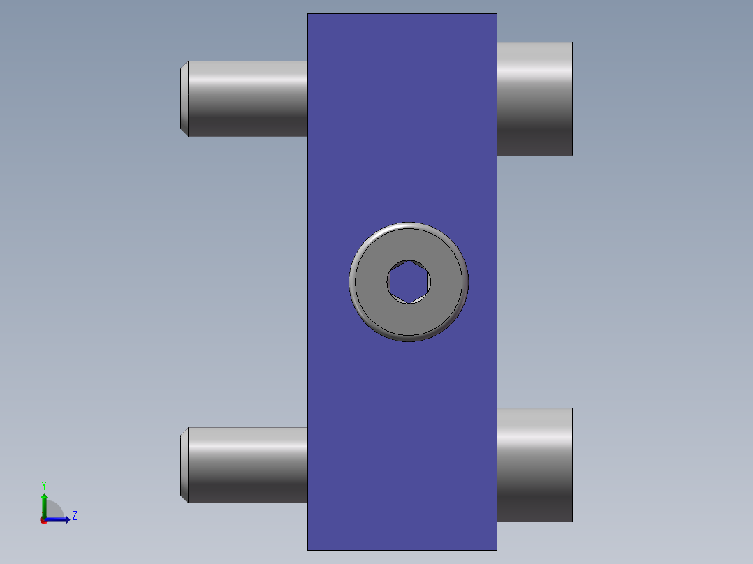 力士乐液压阀-LFA_25_D-7X_F单向阀功能左视图