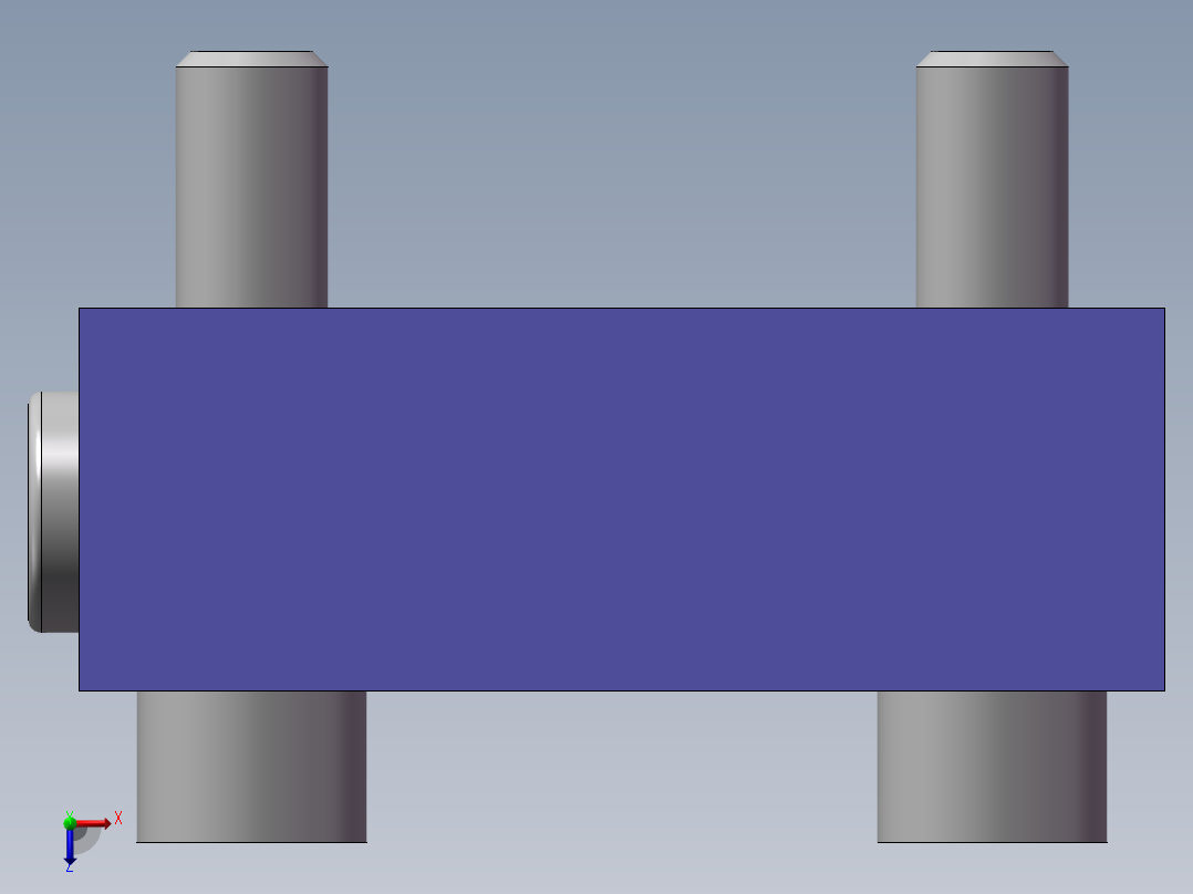 力士乐液压阀-LFA_25_D-7X_F单向阀功能俯视图