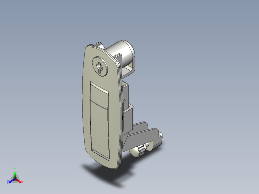 壓縮式把手5571-3D多系列多零件图纸模型正等轴测缩略图