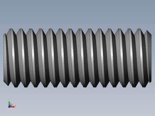 DIN 913-ISO 4026 固定螺钉-M6 L=15.SLDPRT前视缩略图