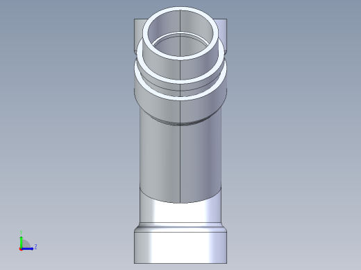 船舶管路系统S8_SeaDrainPLUS_DoubleReducingWye-SxSxSxS_37E263530_2x2x1-1-2x1-1-2in Sea Drain Plus - Double Reducing Wye - SxSxSxS左视缩略图