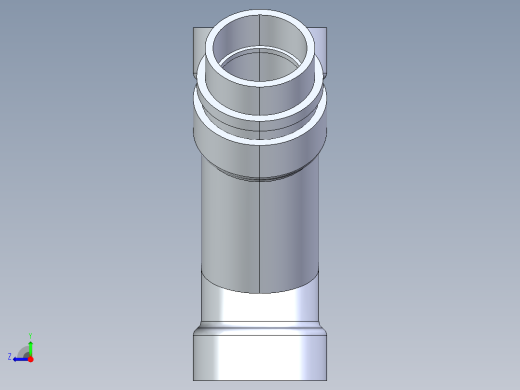 船舶管路系统S8_SeaDrainPLUS_DoubleReducingWye-SxSxSxS_37E263530_2x2x1-1-2x1-1-2in Sea Drain Plus - Double Reducing Wye - SxSxSxS右视缩略图