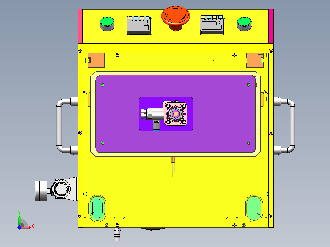 音响热熔钉熔接设备前视图