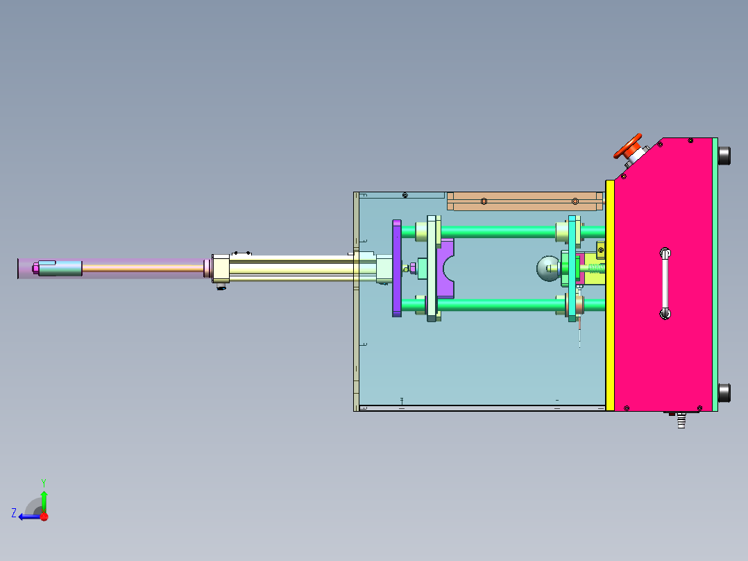 音响热熔钉熔接设备右视图
