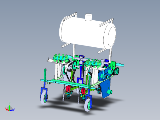 旱地注水移栽机