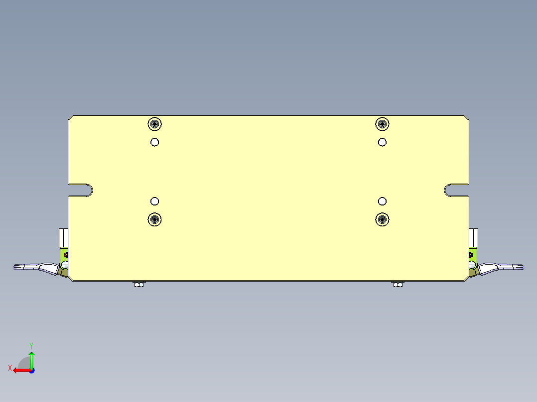 TEA-C-笔记本CNC工装夹具三维模型CNC3-0401后视图