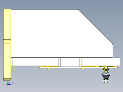 TEA-C-笔记本CNC工装夹具三维模型CNC3-0401左视缩略图