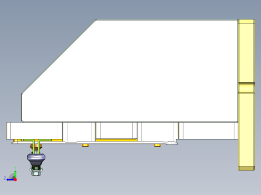 TEA-C-笔记本CNC工装夹具三维模型CNC3-0401右视缩略图