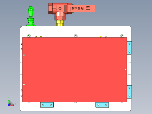 REACHER-A-笔记本CNC工装夹具三维模型CNC1-0918前视缩略图