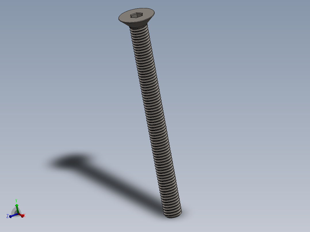 Screw_ISO_10642_M5x60_A2.SLDPRT主视图