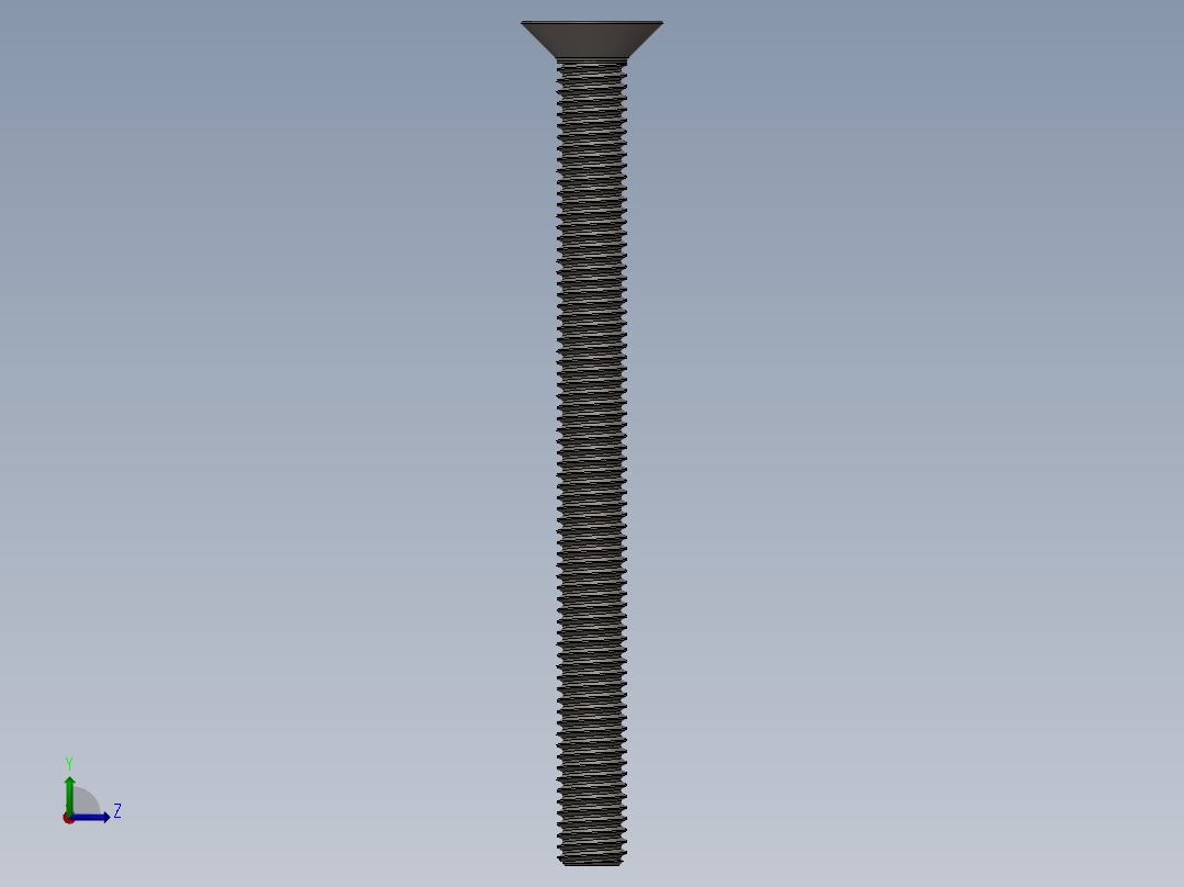 Screw_ISO_10642_M5x60_A2.SLDPRT左视图
