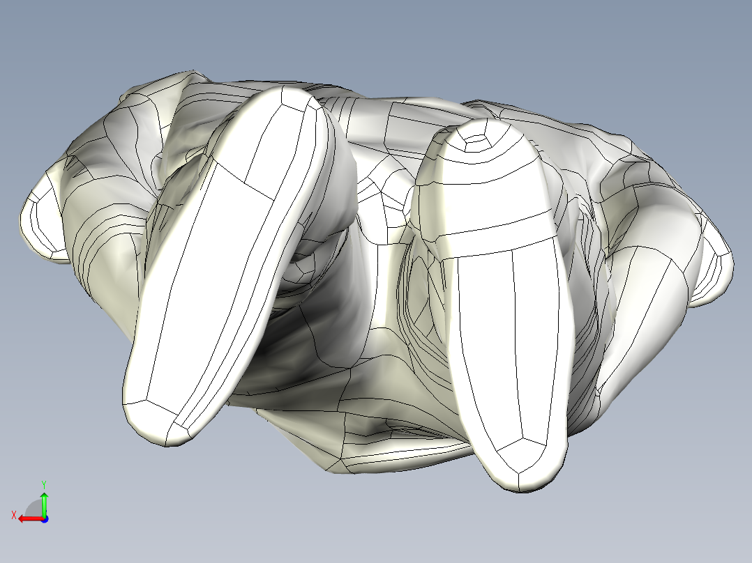 人体模型(104)后视图