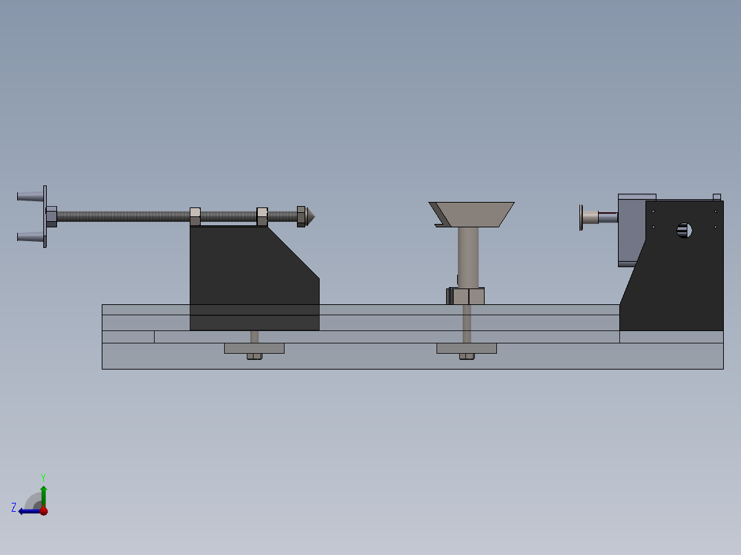 A2004565-木工车床右视图