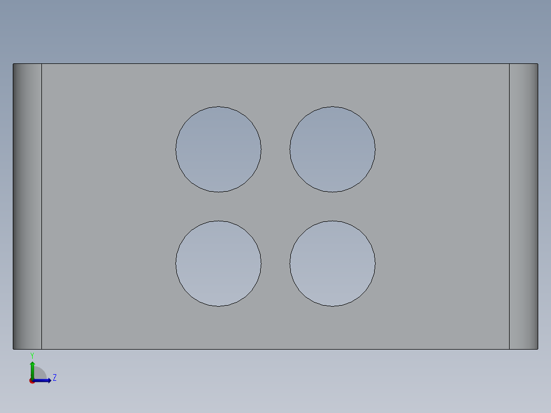 Grey T 望远镜钻具左视图