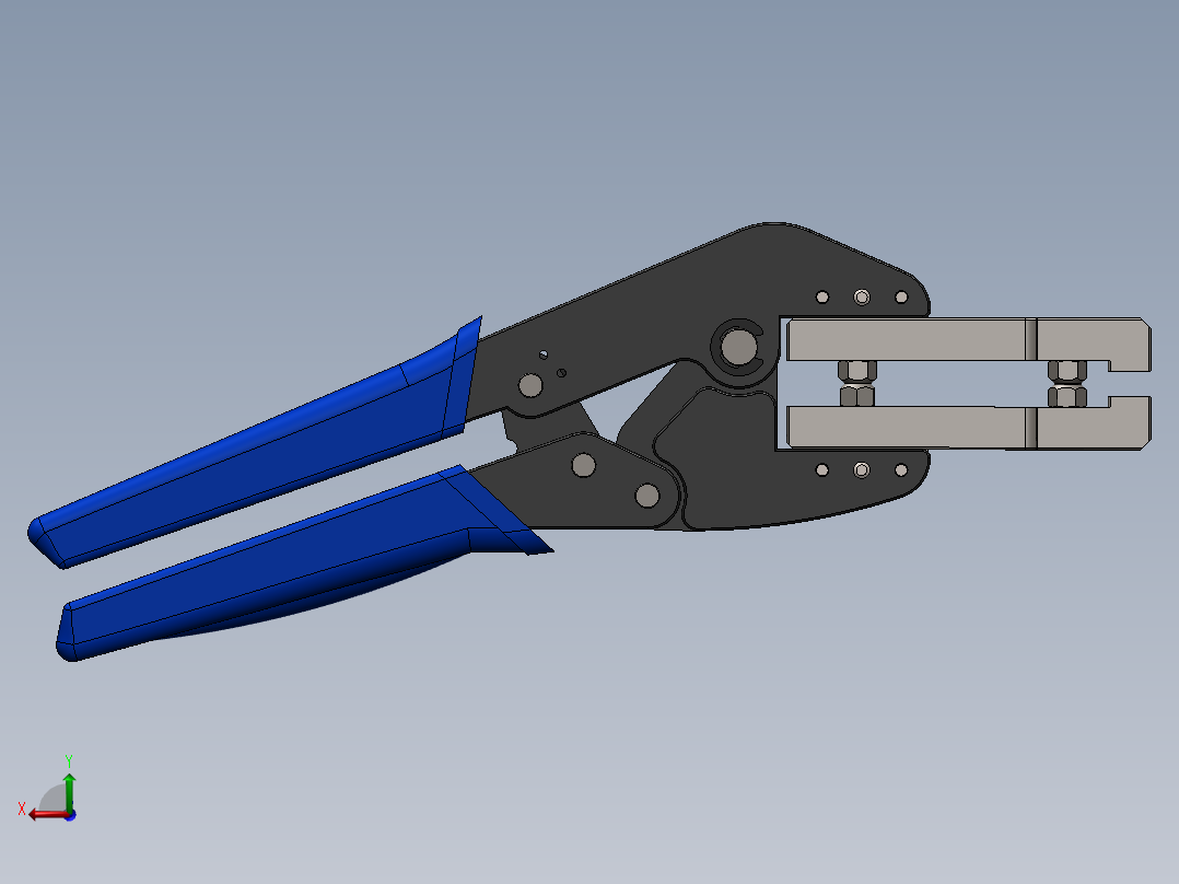 钳子、手钳子后视图