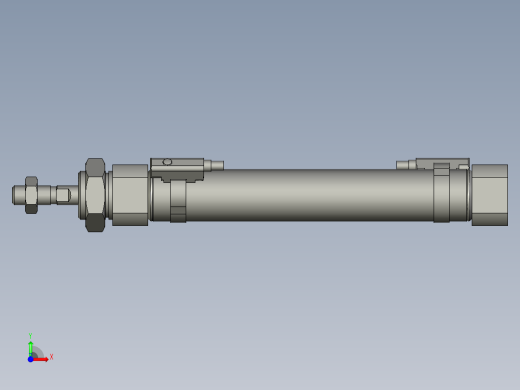 迷你气缸MF20x100SU_0_+_CS1-M-2_前视缩略图
