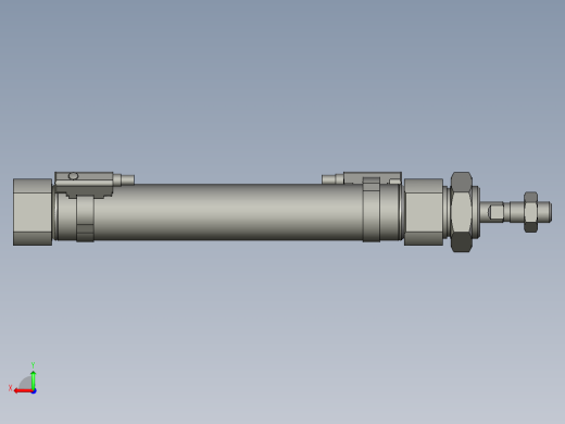 迷你气缸MF20x100SU_0_+_CS1-M-2_后视缩略图