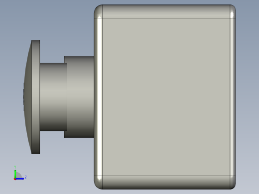 双孔操作BOX白色XAL-B02双左视缩略图