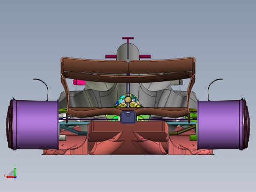 未来空气动力学风动设计赛车后视缩略图