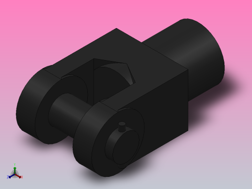 Y叉形带销接杆[160]气缸附件