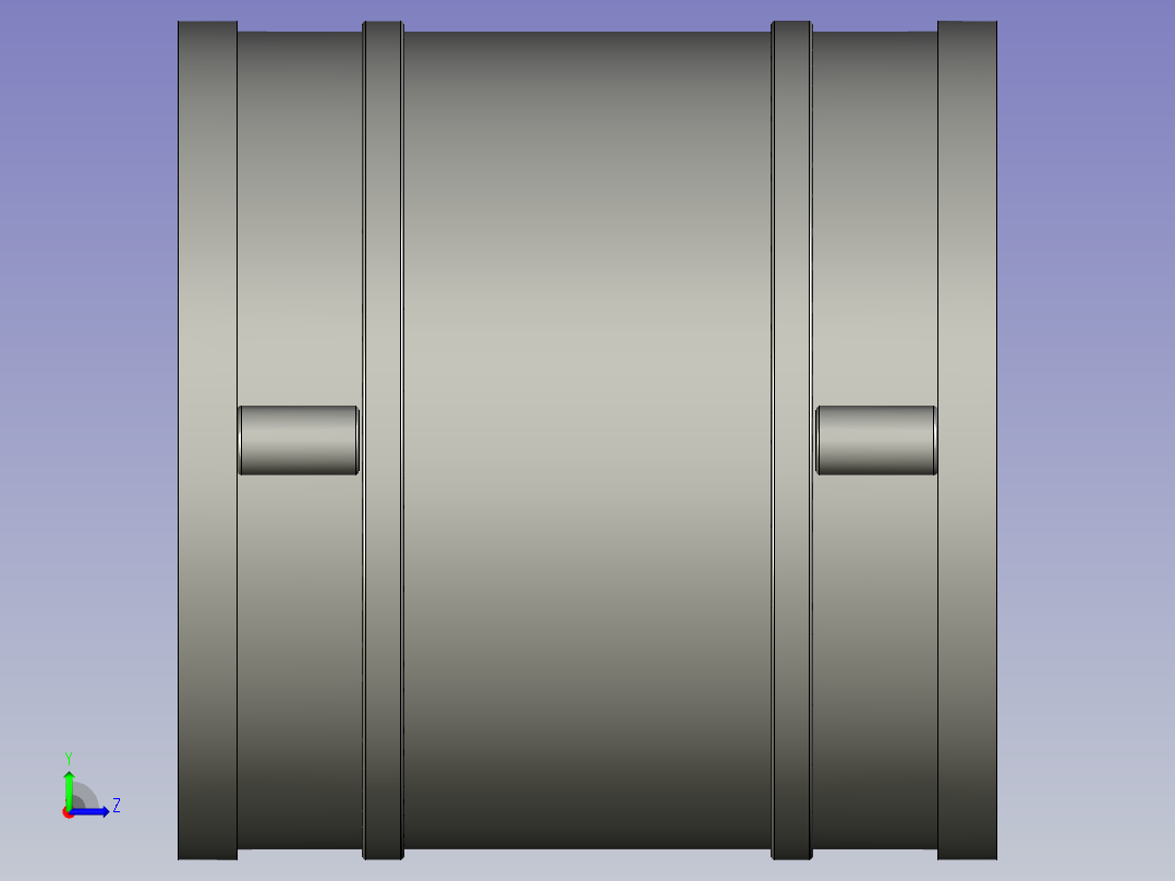50KM带壳光纤卷产品02w左视图