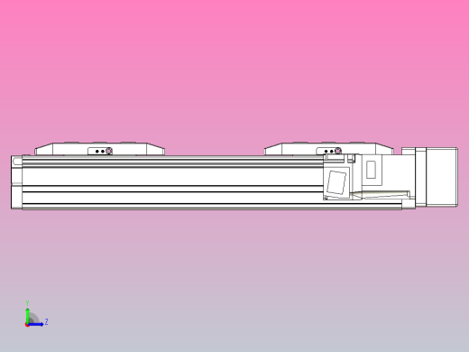 滚珠丝杠线性轴TPA-GCRS-50-1205C-L25-MR-M10-N3左视缩略图