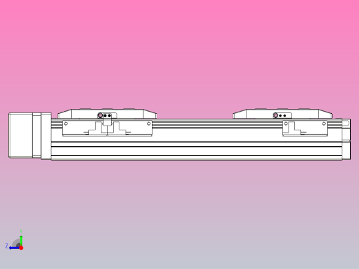滚珠丝杠线性轴TPA-GCRS-50-1205C-L25-MR-M10-N3右视缩略图