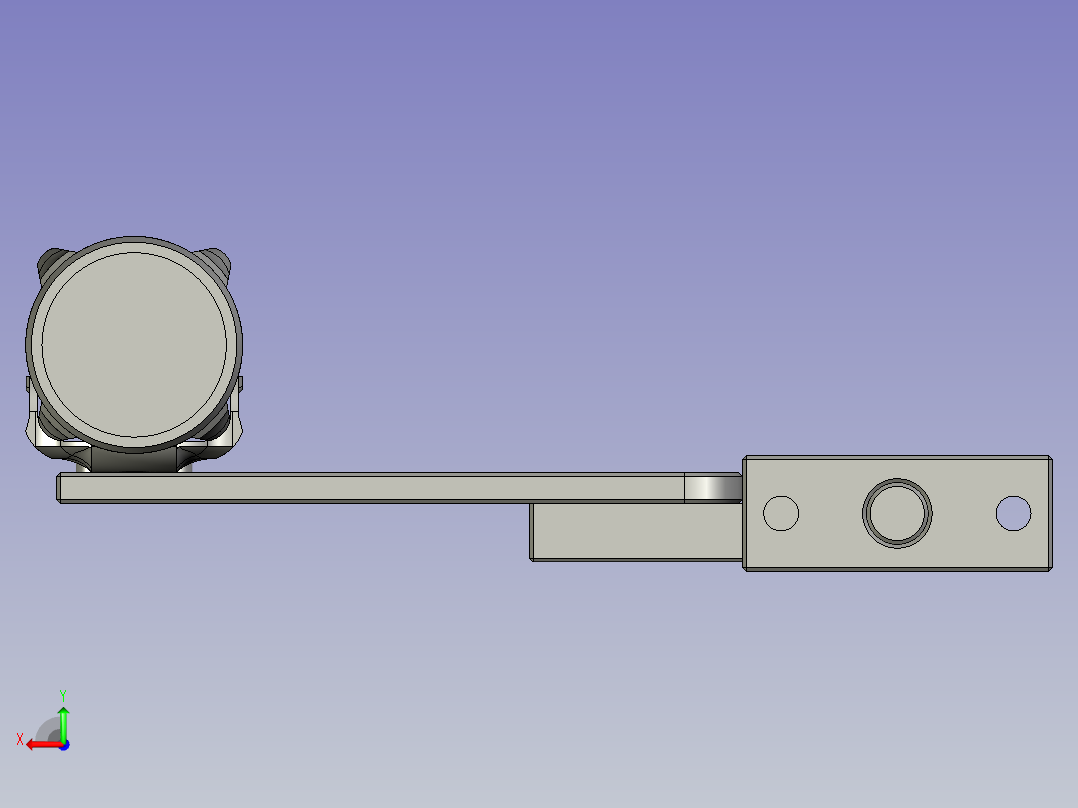 摄像头组件后视图