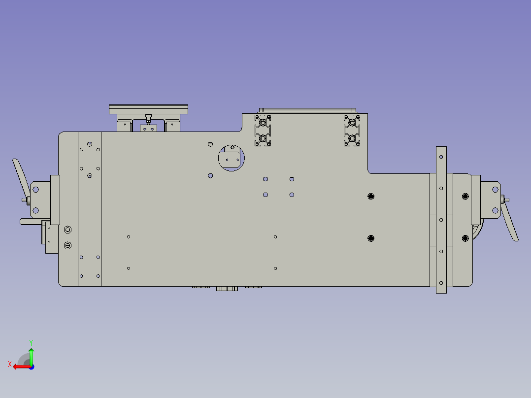 YX-04-13贴胶总装组件后视图