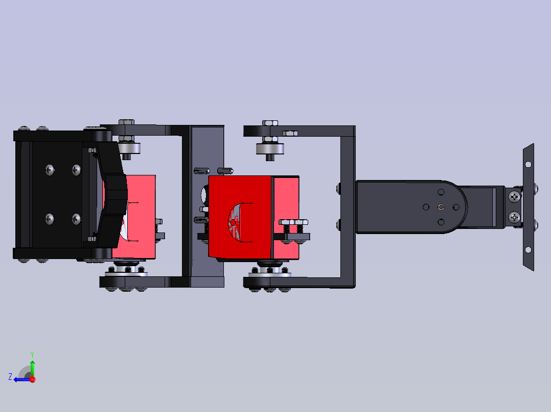 六足蜘蛛右视图