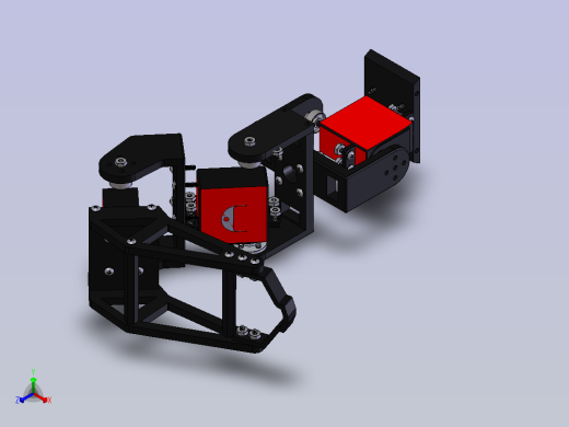 六足蜘蛛正等轴测缩略图