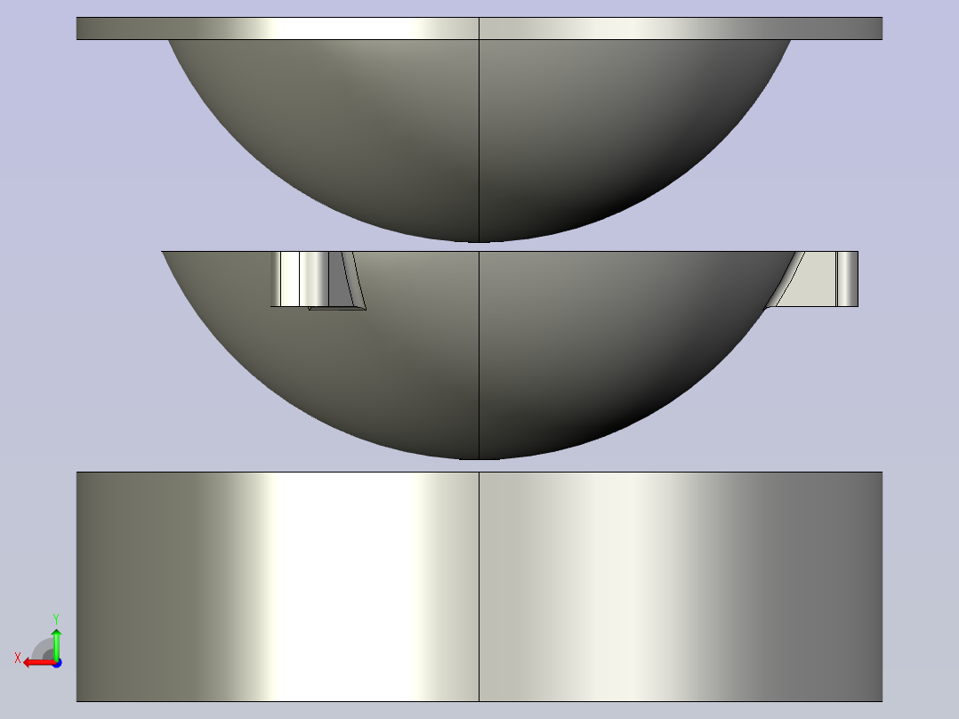 培养箱 PET 圆顶后视图