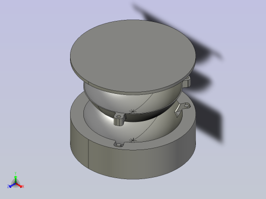 培养箱 PET 圆顶正等轴测缩略图